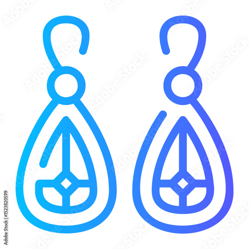 earring gradient icon