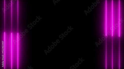 Bright abstract purple background with glowing motion and colorful light effects 4k viideo