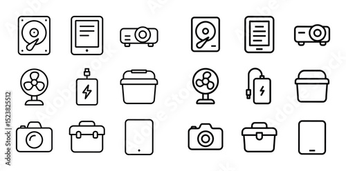 Minimalist Gadget Icons