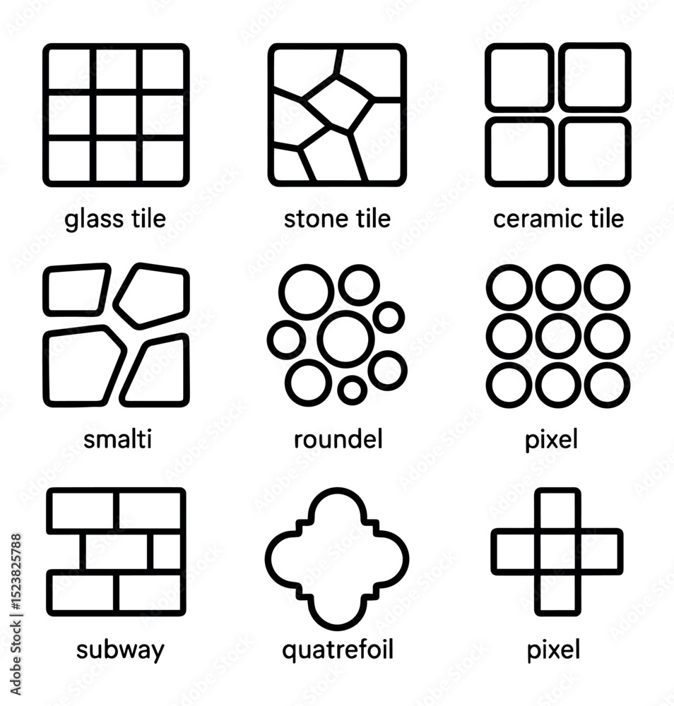 Mosaic Style Icons Mosaic Style Icons