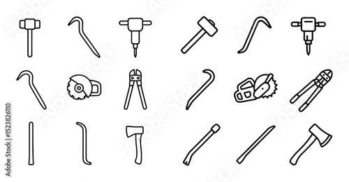 Demolition Tool Icons