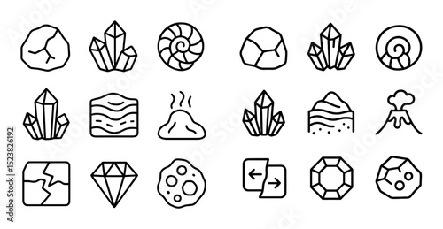 Geology Specimen Icons