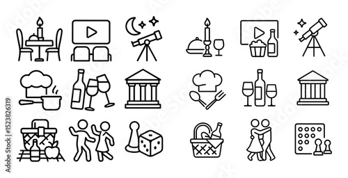 Date Night Icons