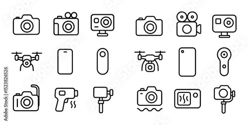 Camera Icon Grid