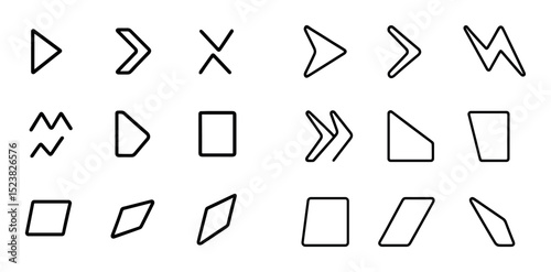 Free Download Minimalist Shape Icons - GFXLoad