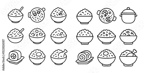Rice Dish Icons
