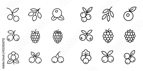 Berry Icons Grid