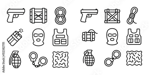 Minimalist Action Icons