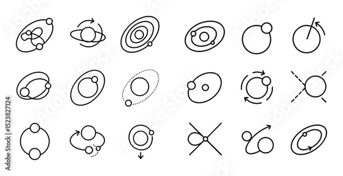 Celestial Mechanics Icons