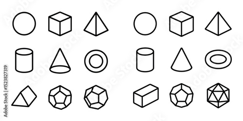 Minimalist 3D Icons