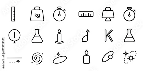 Minimalist Measurement Icons