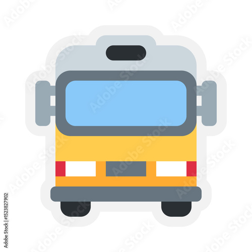 Oncoming Bus