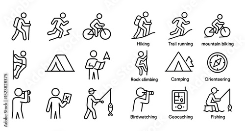 Outdoor Adventure Icons