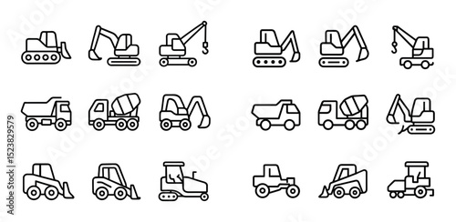 Minimal Construction Icons