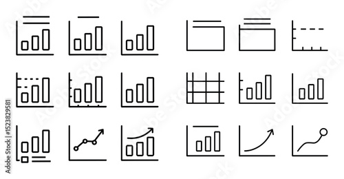 Minimalist Chart Icons