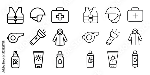 Safety Gear Icons