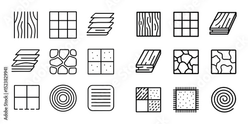 Floor Covering Icons