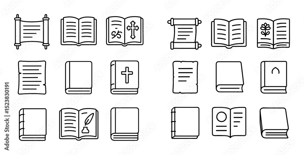 Minimalist Religious Icons Minimalist Religious Icons