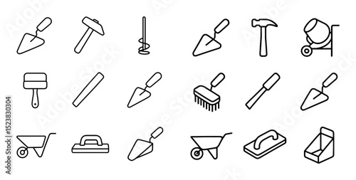 Minimalist Masonry Tools