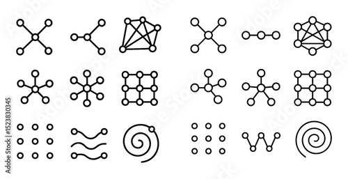 Minimalist Network Icons