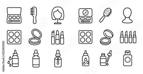 Minimalist Beauty Icons