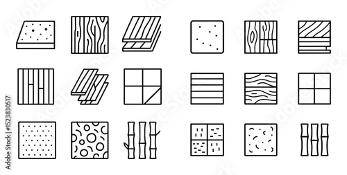 Flooring Icon Grid