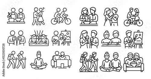 Couples Activity Icons