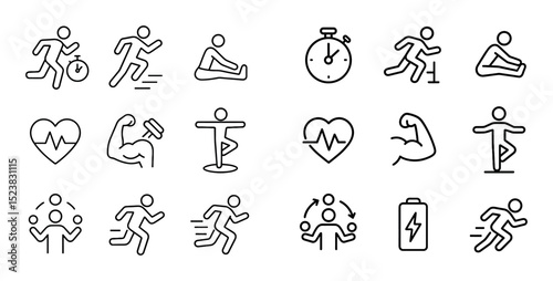 Physical Education Icons