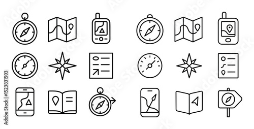 Minimalist Navigation Icons