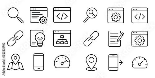 SEO Icon Grid
