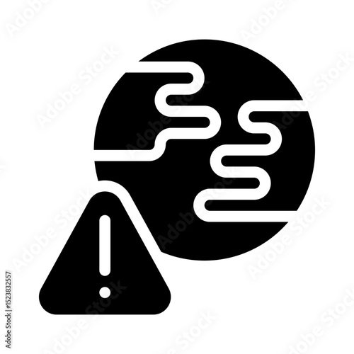 disaster glyph icon