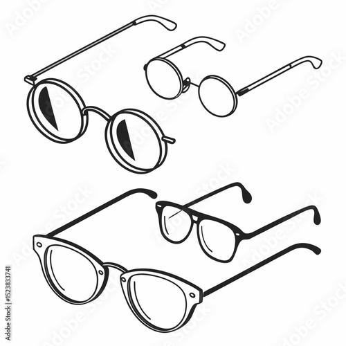 sunglasses vector illustration


