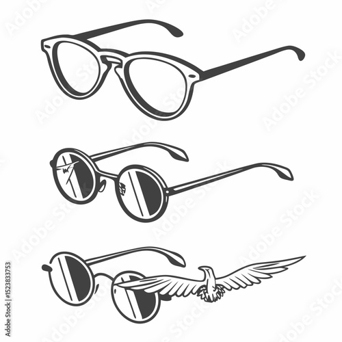 set of sunglasses