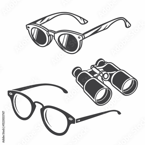 sunglasses vector illustration


