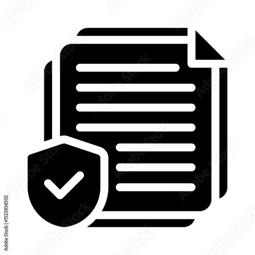 data governance glyph icon