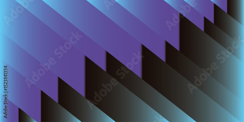 Gredient porple Abstract background of lines in shades of dark black.Dark deep black dynamic abstract vector background with diagonal lines. 3d cover of business presentation banner for sale event.