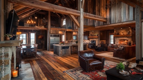Rustic Farmhouse Interior