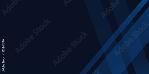 Dark blue modern business abstract background. Vector illustration design for presentation, banner, cover, web, flyer, card, poster, wallpaper, texture, slide, magazine, and powerpoint