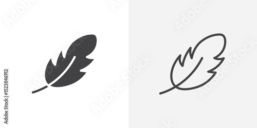 Feather icon vector symbol for mobile apps and website UI designs.
