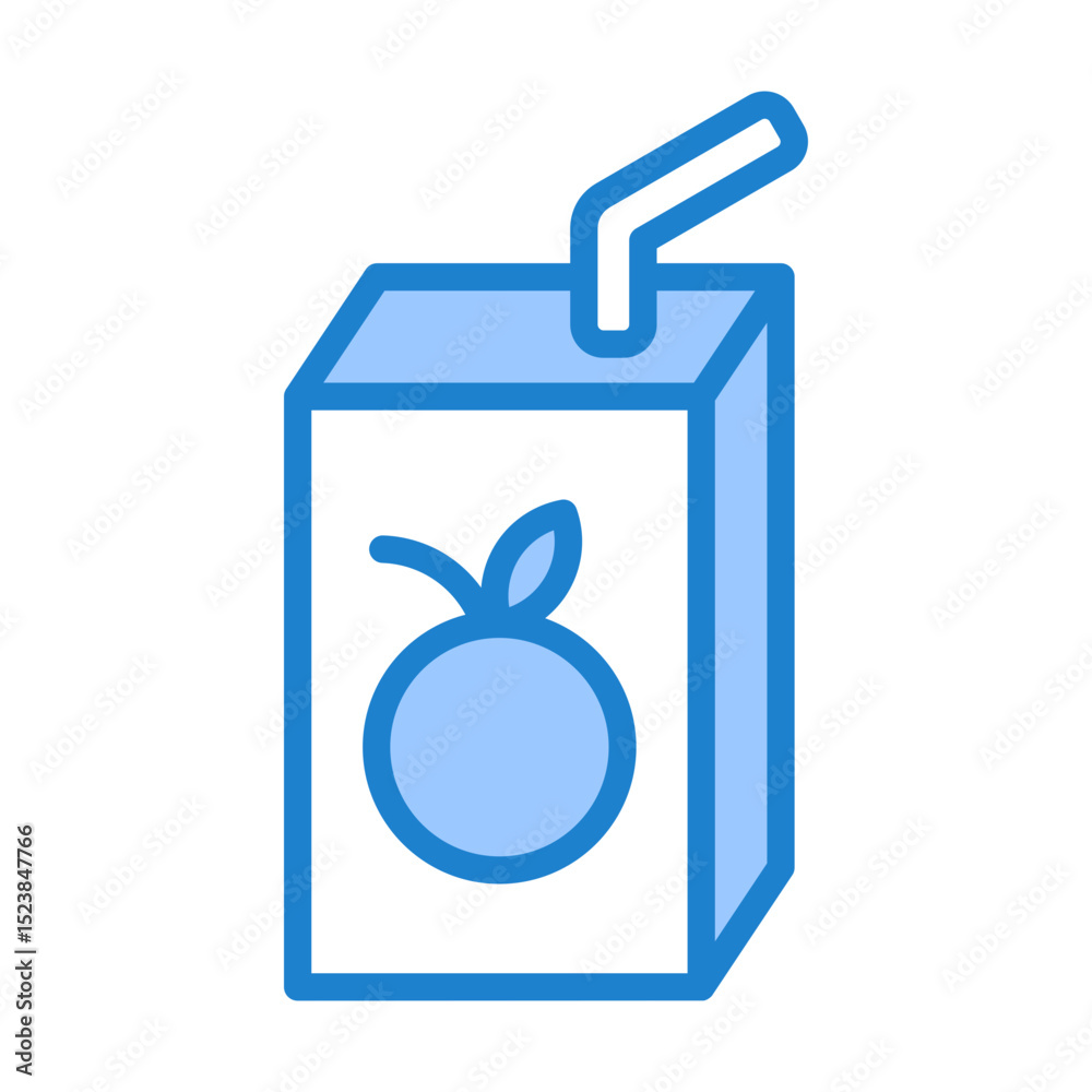 Obraz premium Juice Box Icon