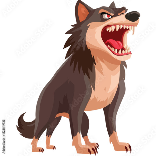 Evil dog - Rabid Wolf - Dog Hybrid
