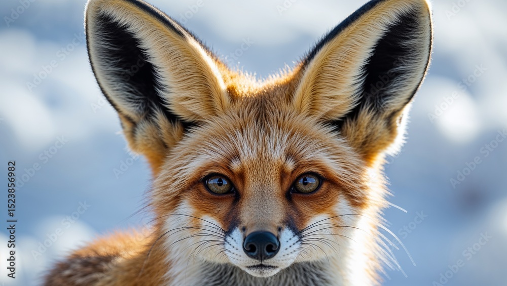 Obraz premium Red fox portrait - close up