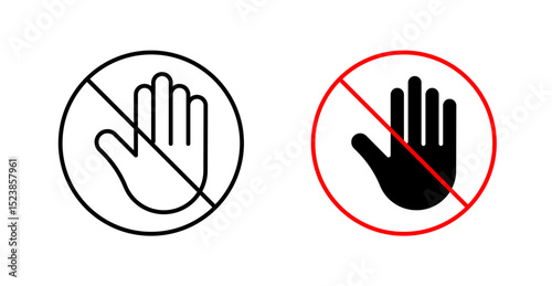 Stop signs graphic vectors