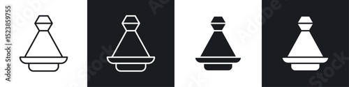 Tajine icons graphic vectors