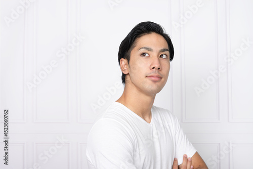 笑顔の男性