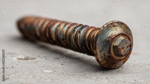 Tornillo Flojo con Hilo Gastado y Óxido
