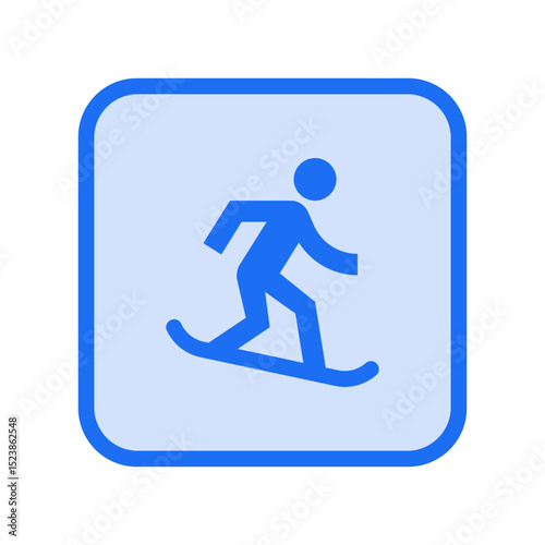 Snowboarding Icon
