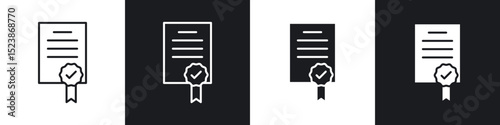 Patented icons vector graphics for web designs