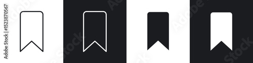 Free Download Bookmark icons vector graphics for web designs - GFXLoad
