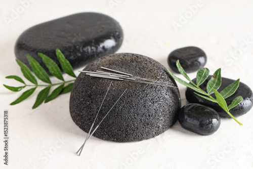 Stand with acupuncture need...